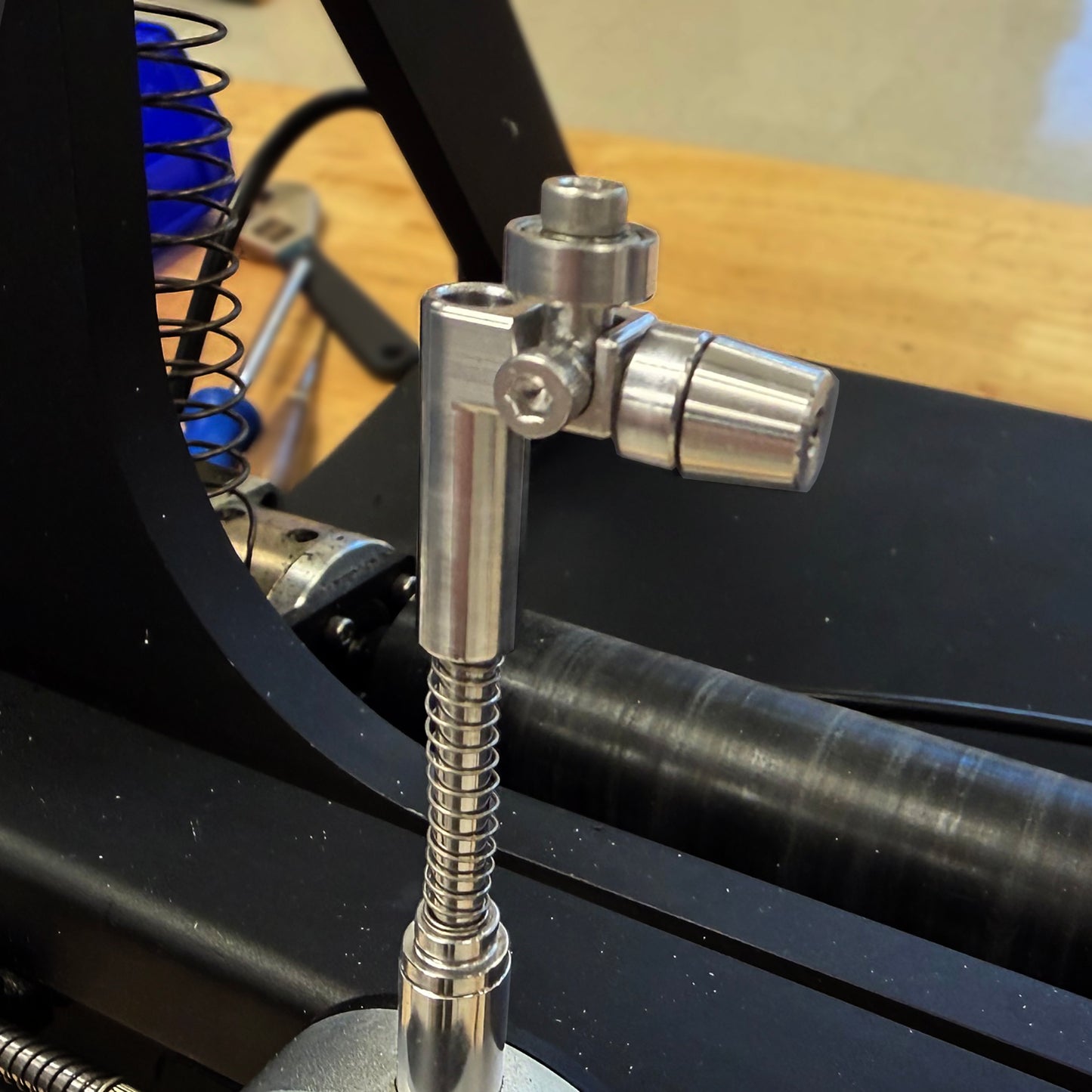 Indicator Block Pivot Assembly