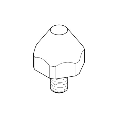 TRU128 Hub Mounting Cone w/ 8mm threaded back