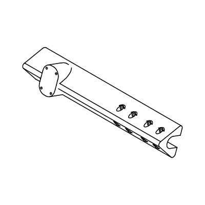 TRU130 Gas Spring Mount with 8mm end for Hub Cap