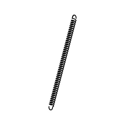 TRU172 WAM Extension Spring with Loop Ends (3.25"x0.75")