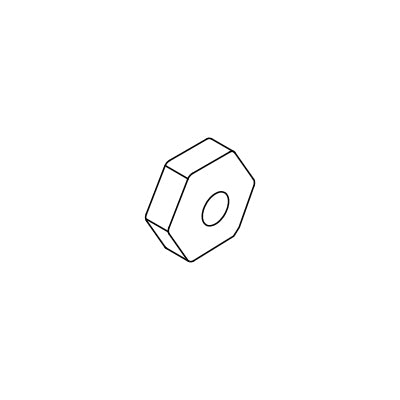 TRU202 4/48 nut for Roller
