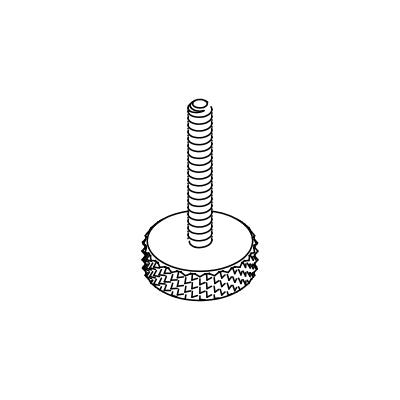 TRU237 Knurled Round 40mm Bolt